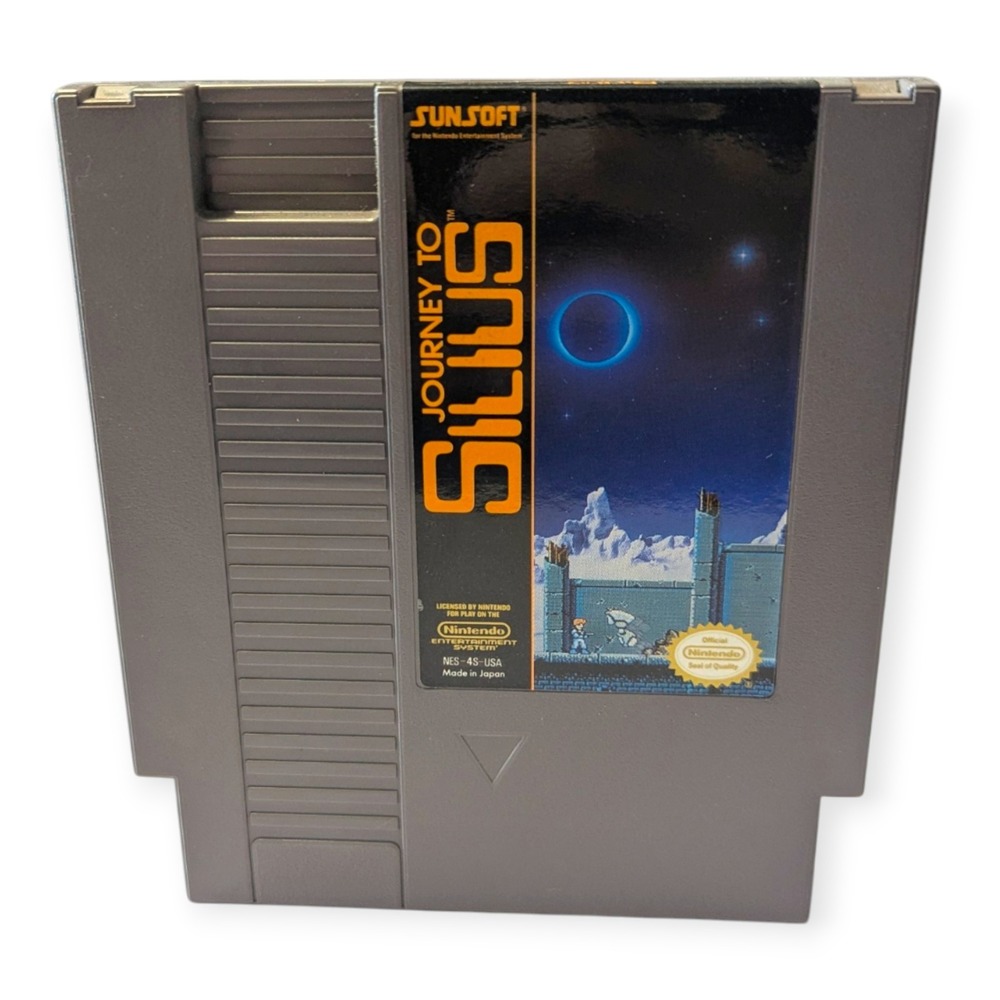 Journey to Silius Nintendo NES Sunsoft Authentic Retro Action Video Game Cart
